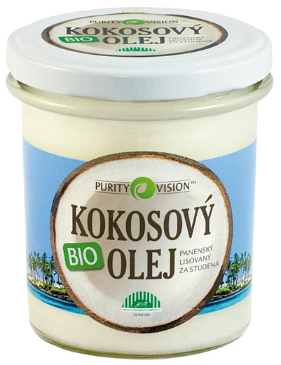 purity vision BIO kokosový olej 300 ml (normální)